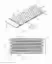 Fig. 02 - Corrugated fish screen with continuous flow refugia