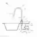Fig. 01 - TOUCH FREE AUTOMATIC TYPE WATER SUPPLY DEVICE AND METHOD