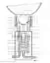 Fig. 02 - Flush tank with discharge valve and triggering mechanism therefor