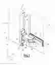 Fig. 02 - Sliding door guide and an assembly comprising such a guide