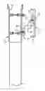 Fig. 01 - Quick release cladding system for door, window, sloped and vertical glazing systems frames, and the like