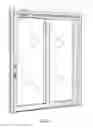 Fig. 02 - Quick release cladding system for door, window, sloped and vertical glazing systems frames, and the like