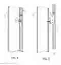 Fig. 04 - Quick release cladding system for door, window, sloped and vertical glazing systems frames, and the like