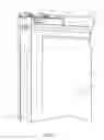 Fig. 06 - Quick release cladding system for door, window, sloped and vertical glazing systems frames, and the like