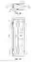 Fig. 21 - Quick release cladding system for door, window, sloped and vertical glazing systems frames, and the like