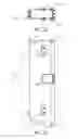 Fig. 22 - Quick release cladding system for door, window, sloped and vertical glazing systems frames, and the like