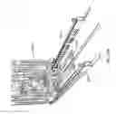 Fig. 32 - Method and apparatus to position and protect control lines being coupled to a pipe string on a rig
