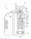 Fig. 01 - Tank device of an aero engine with an appliance for introducing oil