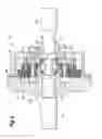 Fig. 03 - Wobble removal shaft coupling and hypocycloid reduction gear device using same