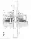 Fig. 13 - Wobble removal shaft coupling and hypocycloid reduction gear device using same