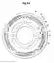 Fig. 15 - Wobble removal shaft coupling and hypocycloid reduction gear device using same