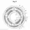 Fig. 16 - Wobble removal shaft coupling and hypocycloid reduction gear device using same