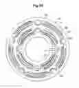 Fig. 17 - Wobble removal shaft coupling and hypocycloid reduction gear device using same