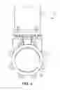 Fig. 05 - Bidirectional knife gate valve with a perimeter seat