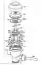 Fig. 01 - Rigid piston retrofit for a diaphragm flush valve