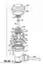 Fig. 10 - Rigid piston retrofit for a diaphragm flush valve