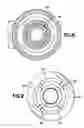 Fig. 13 - Rigid piston retrofit for a diaphragm flush valve