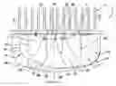 Fig. 01 - Vehicle lighting device using a multiple-source optical lens