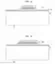 Fig. 30 - Bidirectional lighting apparatus with light emitting diodes