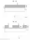Fig. 37 - Bidirectional lighting apparatus with light emitting diodes