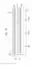 Fig. 67 - Bidirectional lighting apparatus with light emitting diodes
