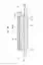Fig. 81 - Bidirectional lighting apparatus with light emitting diodes