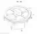 Fig. 92 - Bidirectional lighting apparatus with light emitting diodes