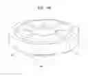 Fig. 93 - Bidirectional lighting apparatus with light emitting diodes