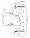 Fig. 16 - Secure personal item carrier weapon concealment compartment system