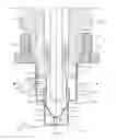 Fig. 01 - Gas sensor with flow channel formed by inner protective cover