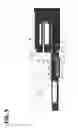 Fig. 06 - Door hinge mechanism for telecommunications panel