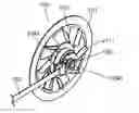 Fig. 01 - Phosphor wheel device, phosphor wheel device accommodating housing and projection-type image display device