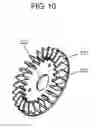 Fig. 11 - Phosphor wheel device, phosphor wheel device accommodating housing and projection-type image display device