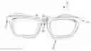 Fig. 01 - Eyewear with flexible bridge