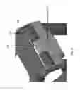 Fig. 09 - Camera housing for a square-profile camera