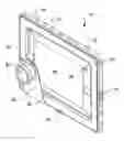 Fig. 01 - Frame and insert for mounting a mobile device to a tripod