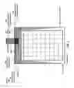 Fig. 04 - Touch sensitive display device comprising a flexible circuit routing having a set of drive lines and a set of sense lines wherein drive line traces and sense line traces are non-overlapping