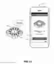 Fig. 14 - Smart-home hazard detector providing sensor-based device positioning guidance