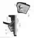 Fig. 04 - Exterior mirror with blind zone indicator