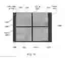 Fig. 14 - OLED lighting device with short tolerant structure