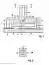 Fig. 02 - Device for transmitting between a microstrip on a circuit board and a waveguide using a signal line disposed within a housing that is soldered to the circuit board