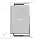 Fig. 01 - Mobile device having an interior multiband antenna and a partially metal back