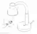 Fig. 01 - Magnetic light source adaptor and light source therefor