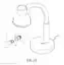 Fig. 13 - Magnetic light source adaptor and light source therefor