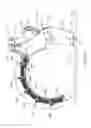 Fig. 03 - Grounding rope guide for a dynamo-electric machine