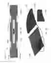Fig. 12 - Strain isolation structures for stretchable electronics