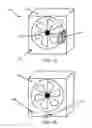 Fig. 02 - Reversible louver for fabric card fan solution