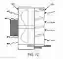 Fig. 13 - Reversible louver for fabric card fan solution