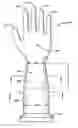 Fig. 01 - Method of fabricating a glove with a widened cuff area