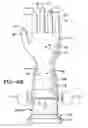Fig. 08 - Method of fabricating a glove with a widened cuff area